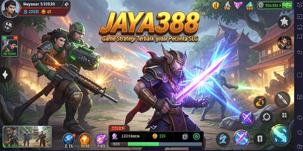 Tampilan gameplay menarik dan interaktif dari JAYA388.