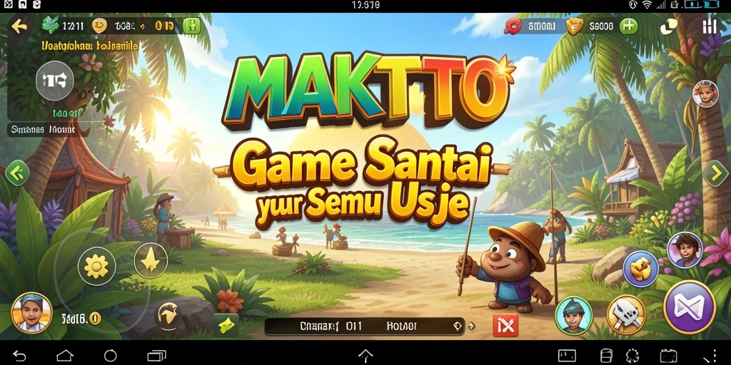 Tampilan gameplay MAKTOTO yang menarik dan menawan.