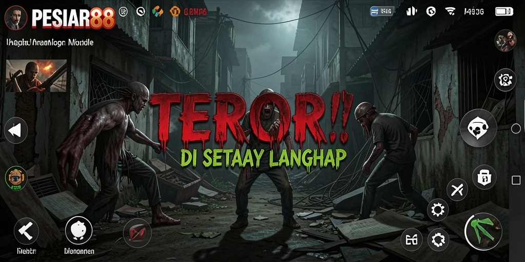 Gameplay menegangkan dengan suasana Horror yang mencekam.