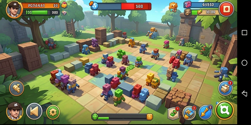 Gameplay menarik dari SD107, tantangan Puzzle yang seru.