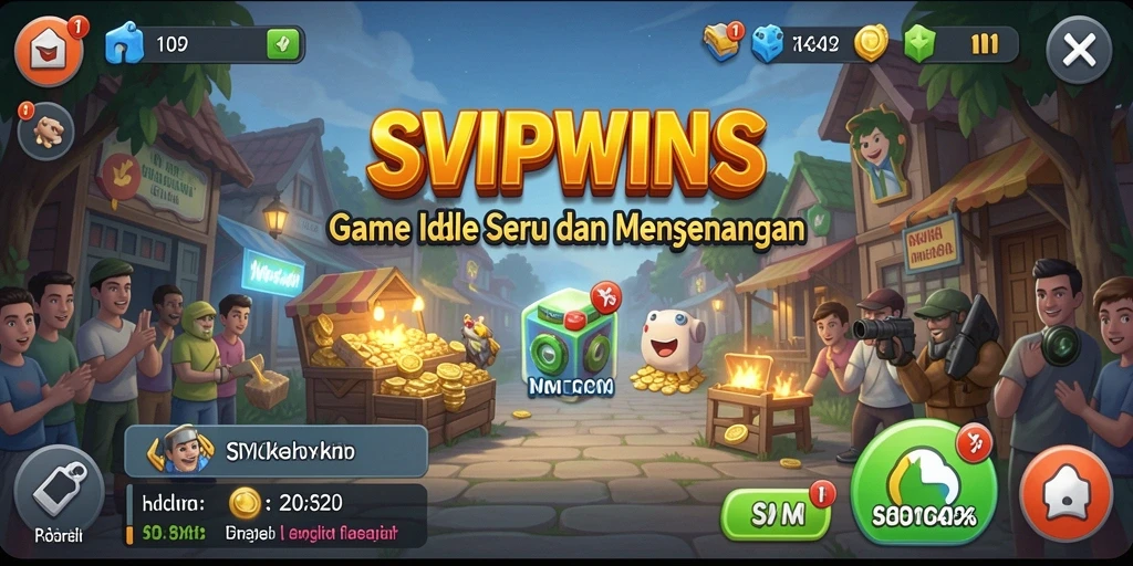 Tampilan gameplay SVIPWINS yang santai dan mengasyikkan.