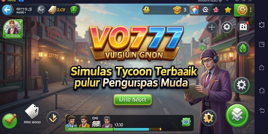 Tampilan gameplay VO777 yang menarik di dunia Tycoon.